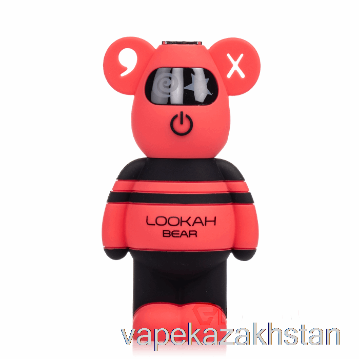 Vape Disposable Lookah Bear 510 Battery Red